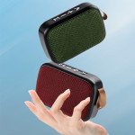 Wholesale Table Pro Fabric Soft Material Wireless Portable Bluetooth Speaker G2 (Black)